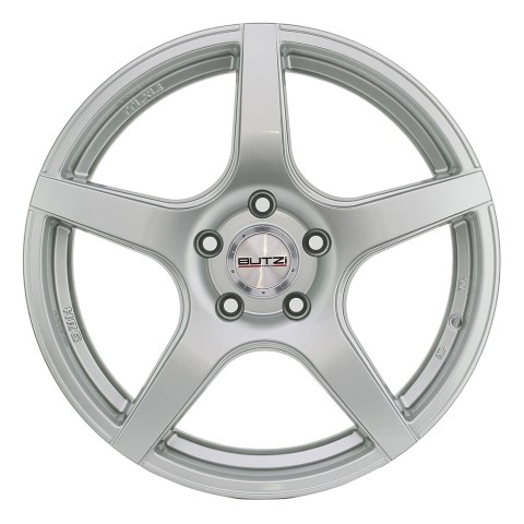 Butzi Iron Shiny Silver 17X7