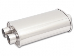 Vibrant Exhaust muffler 3’’ (76mm) double output