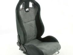 Baquets Recliner in synthetic suede FK