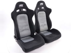 FK Suede Sport Seats Adjustable