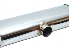 Vibrant Exhaust muffler 3’’ (76mm) double output 2.25" (57mm)