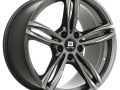 Butzi Stella Anthracite Front Polished 19x8,5