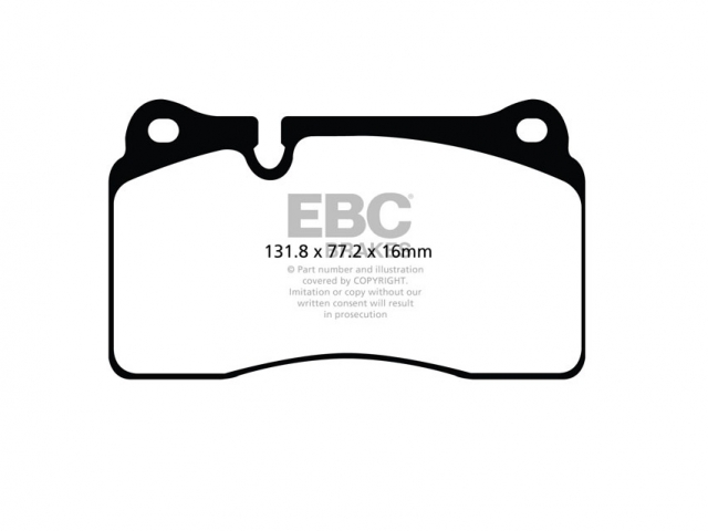 EBC RP-X (FRENTE) Renault Megane MK3 RS 250/265/275 & MK4 RS 280/300