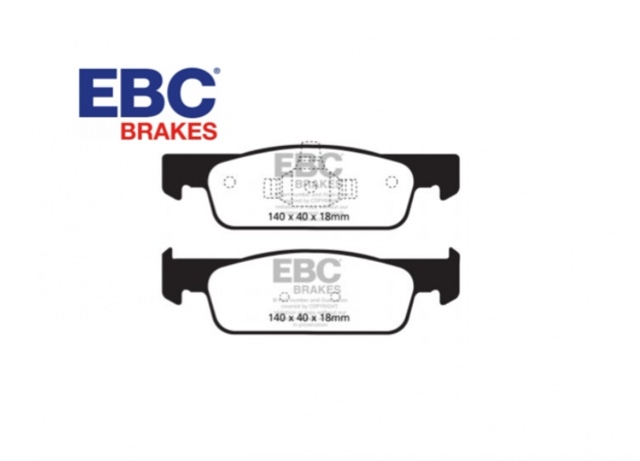 Pastilhas travão EBC Greenstuff Renault Clio Mk4 DP22146