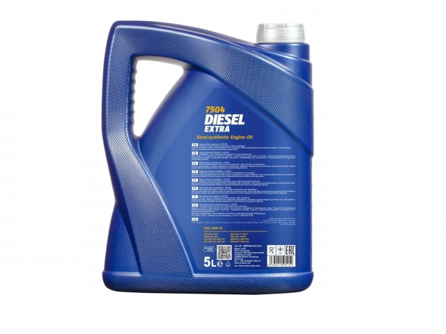 Óleo Motor MANNOL Diesel Extra Semi-sintético 10W-40 5L