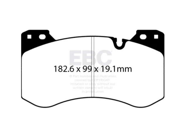 EBC RP-X Racing Brake Pads (FRENTE) - BMW M3/M3 Competition G80