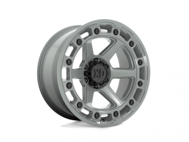 XD XD862 Raid 17x9 6x139.7 ET00, Cement Grey Nissan / Mitsubishi
