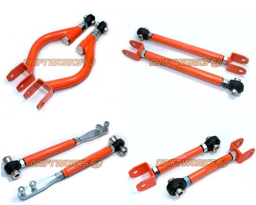 Conjunto de braços traseiros c/ reg. Nissan S14 e S15