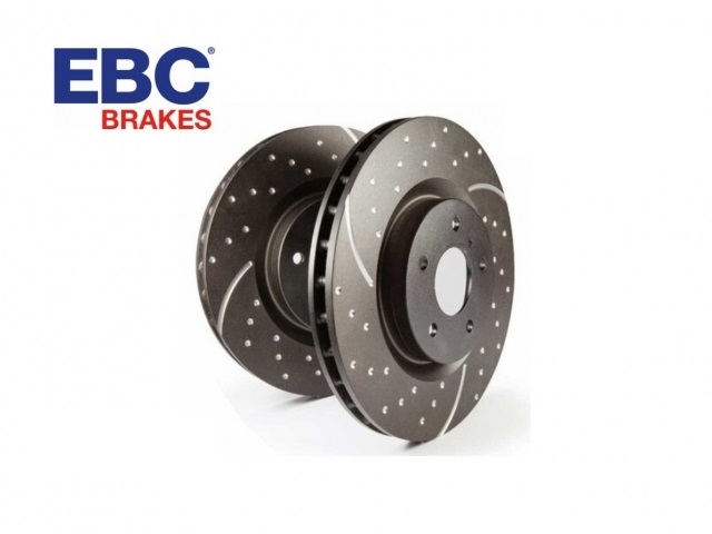 Discos EBC Turbo Grooved Frente NISSAN PATROL Y61 (305mm)