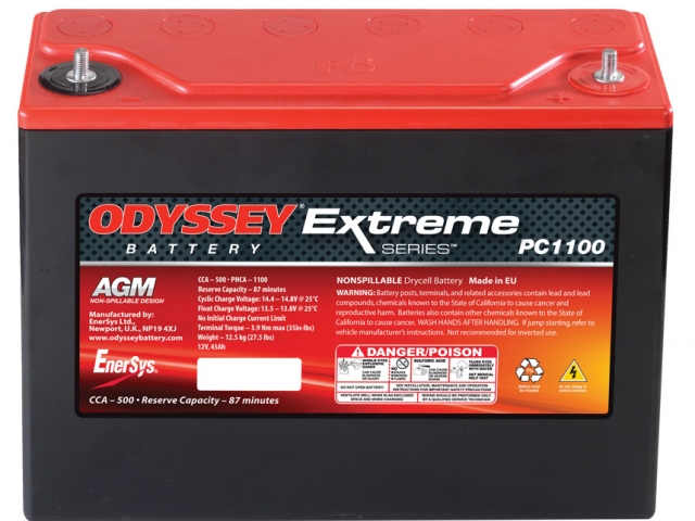 Bateria Alta Performance 40 Odyssey