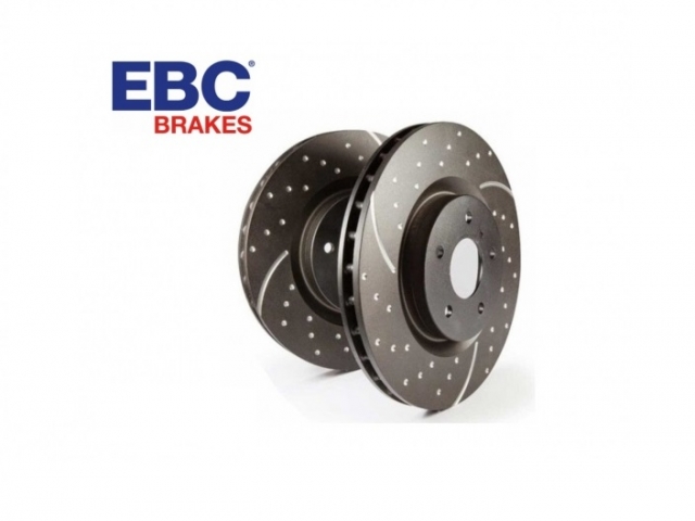 Discos EBC Turbo Grooved Trás BMW F30 (300mm) GD1861