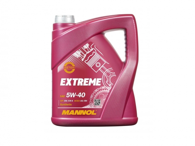 Óleo Motor MANNOL Extreme Sintético 5W-40 5L