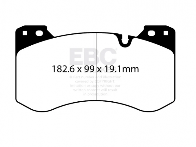 Pastilhas EBC RP-1 (frente) BMW M2 G87