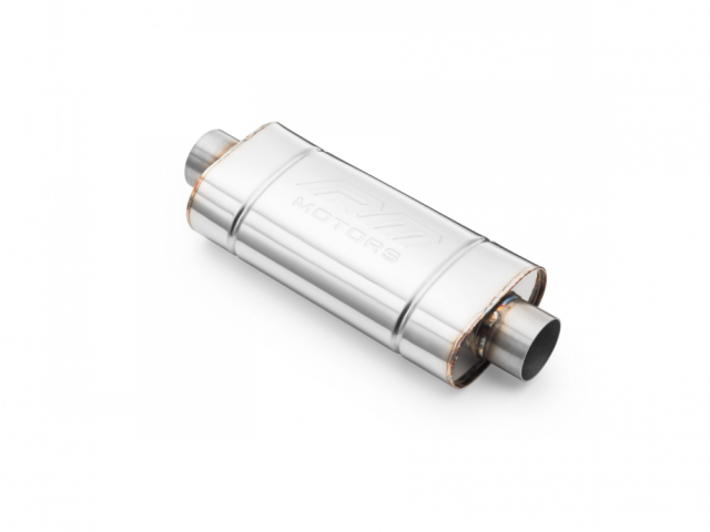 Silenciador Oval RM Motors 60mm