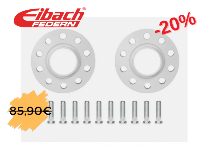 Espaçadores Roda Eibach 10mm 5x114.3 - 66.0mm Renault-Nissan