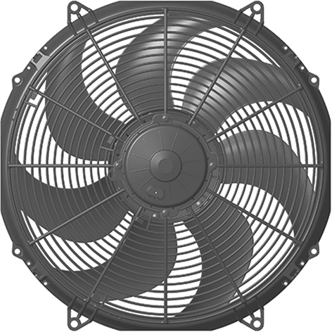 Ventoinha Spal Sucção – 385mm-3417 m³/h
