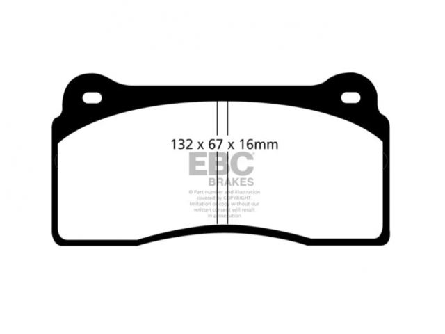 EBC RP-X Racing Brake Pads (FRENTE) - Tesla Model 3 / Y