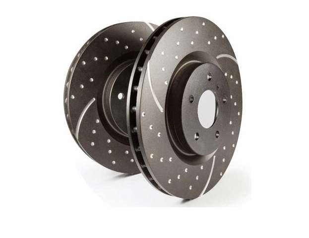 Discos EBC Turbo Grooved Frente BWW e36 286mm