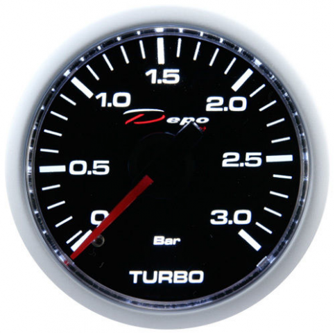 Manómetro Pressão Turbo 3Bar - Depo Racing