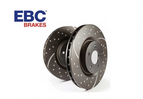 Discos EBC Turbo Grooved Frente Nissan 350Z (324mm) GD7122