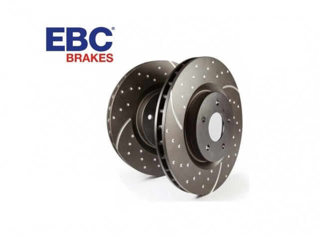 Discos EBC Turbo Grooved Trás Audi A4 / A5 / A6 / A7 (300mm) GD1535