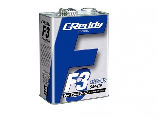 Óleo Motor GReddy F3 10W-40 SM-CF 4L