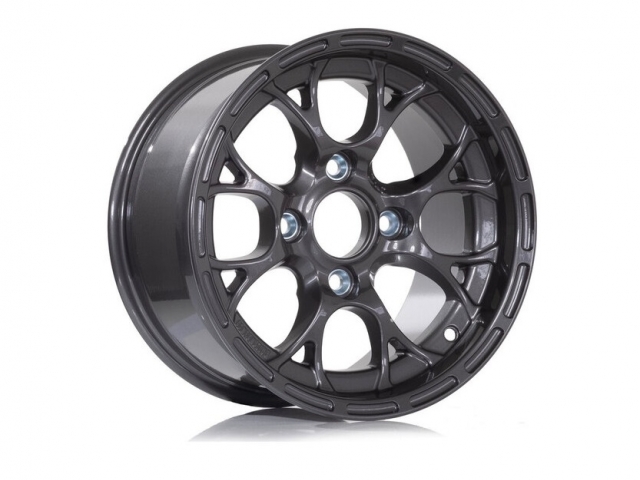 Compomotive CXR 1371 13x7" 4x100 ET20, Metallic Grey (VW - 67 mm)