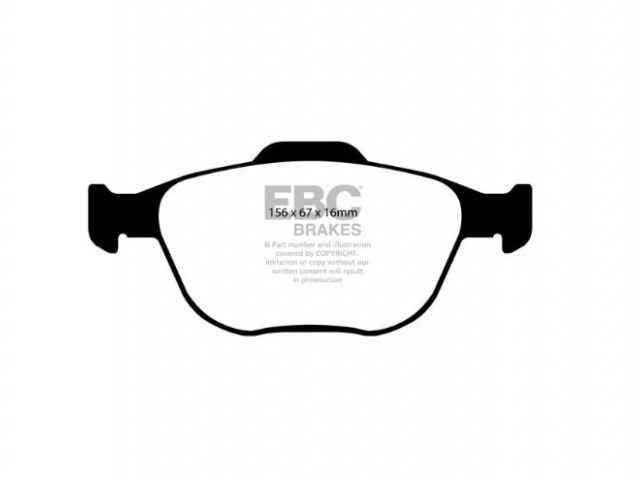 EBC RP-X Racing Brake Pads (Frente) - Ford Fiesta ST150 MK6