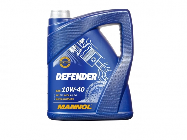 Óleo Motor MANNOL Defender Semi-sintético 10W-40 5L