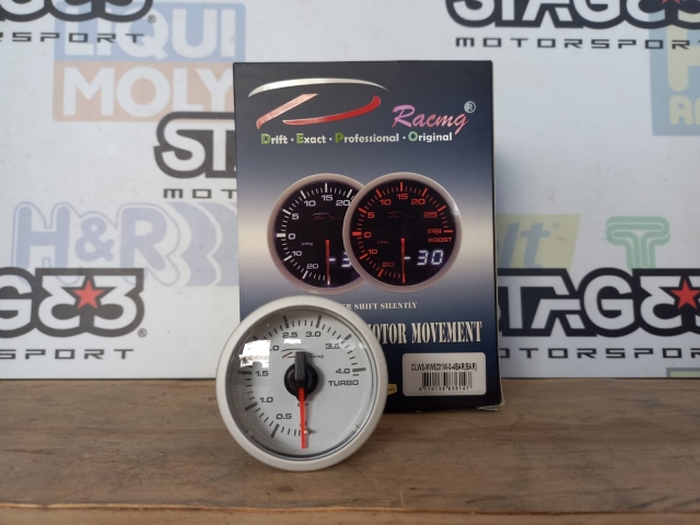 Manómetro Pressão Turbo 4Bar - Depo Racing