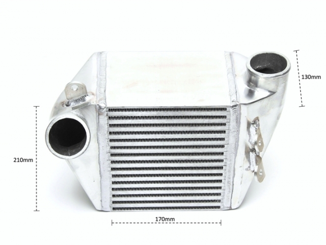 Intercooler Alumínio Reforçado VW GOLF IV BORA 1.8 , 1.9 TDI (Conexão do sensor MAP)