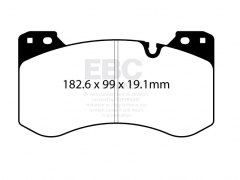 Pastilhas EBC RP-1 (frente) BMW M2 G87