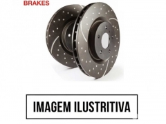 Discos EBC Turbo Grooved Trás NISSAN PATROL Y61 (316mm)