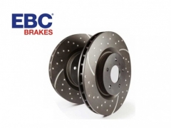 Discos EBC Turbo Grooved Frente Nissan 350Z (324mm) GD7122