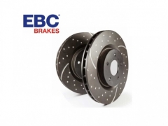 Discos EBC Turbo Grooved Trás Audi A4 / A5 / A6 / A7 (300mm) GD1535