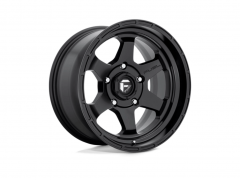 Fuel D664 Shok 17x9" 6x139.7 ET01, Flat Black Nissan / Mitsubishi