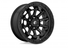 Fuel D694 Covert 17x9 6x139.7 ET01, Flat Black Nissan / Mitsubishi
