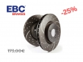 Discos EBC Turbo Grooved Frente BWW e36 286mm