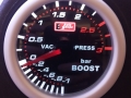 Manómetro Pressão Turbo 3Bar - Auto Gauge
