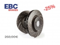 Discos EBC Turbo Grooved Trás BMW F30 (300mm) GD1861