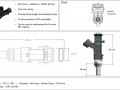 Injectores Bosch EV1 EV14 630cc BMW M50 M52