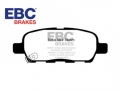 Pastilhas EBC Redstuff Trás Nissan 350z DP31666C