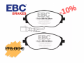 Pastilhas travão Frente EBC Yellowstuff Audi a3 8v / TT / Golf VII DP42127R