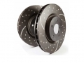 Discos EBC Turbo Grooved Frente BWW e36 286mm