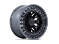 Black Rhino Alpha 17x9" 6x139.7 ET0, Matte Black, Gunmetal Lip